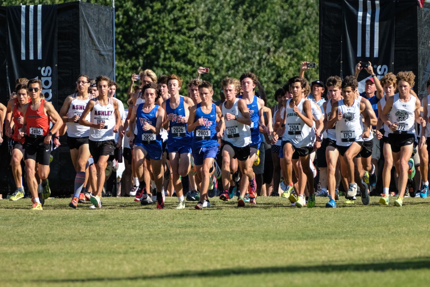 WakeMed Hosts Annual XC Adidas Challenge Forest Fire