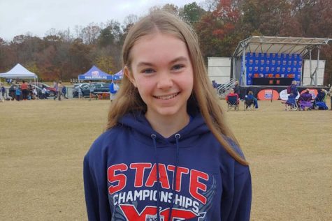 Alston Represents Team At NCHSAA State Meet